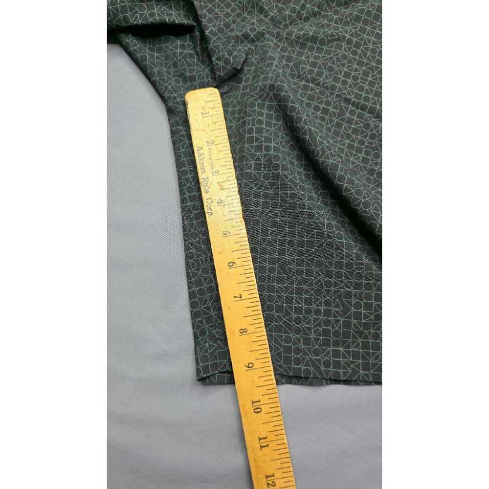 Adidas Shorts Mens 30 x 9 Charcoal Gray Golf Performance Geometric Print Casual - Picture 5 of 11